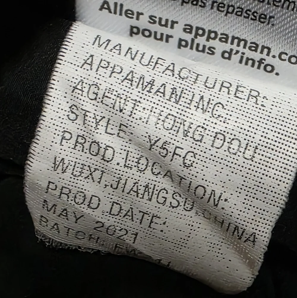 APPAMAN FLURRY PUFFER COAT BLACK‎ 7